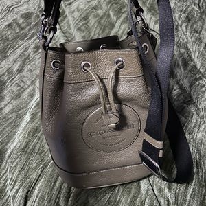 Coach Dempsey Drawstring Bucket Bag